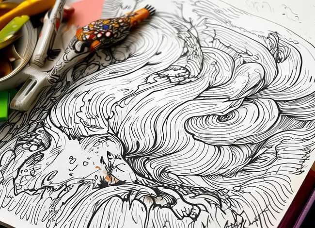 线条画故事绘本 线条画故事绘本教案