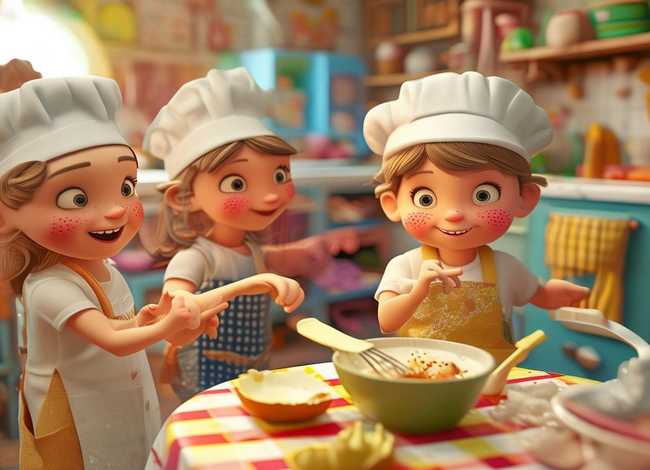 儿童厨房故事大全（幼儿园厨房里的故事）