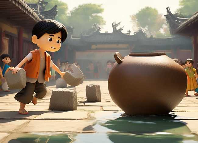 司马光砸缸视频儿童故事、司马光砸缸的故事动画视频