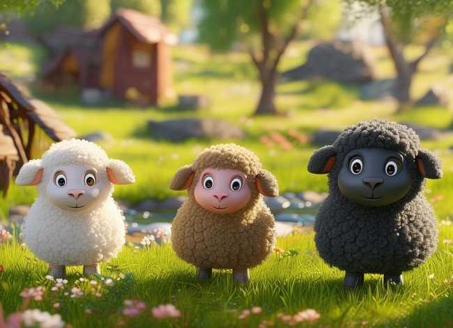 儿童故事三只羊 幼儿故事《三只羊》