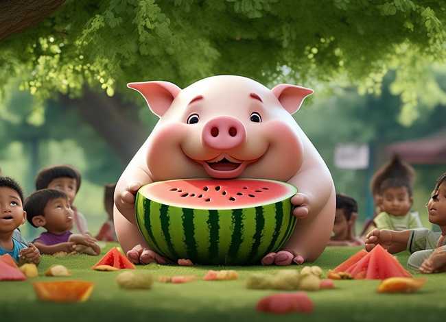 幼儿故事猪八戒 - 幼儿故事猪八戒吃西瓜 幼儿故事猪八戒 - 幼儿故事猪八戒吃西瓜
