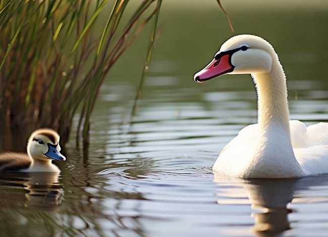 天鹅的故事，丑小鸭变白天鹅的故事