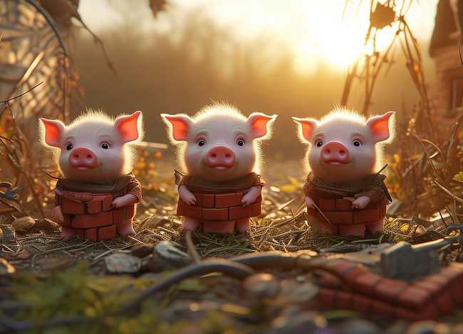 三只小猪真实的故事；三只小猪真实的故事完整版