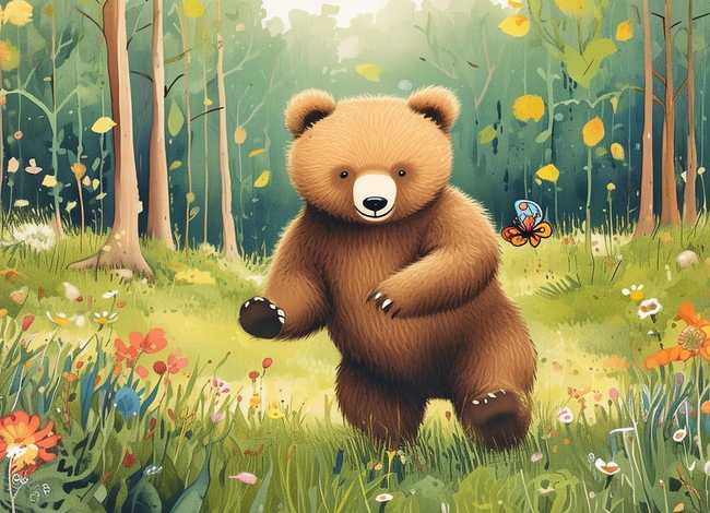 3-6岁儿童小熊故事、3一4岁幼儿的小故事小熊的故事