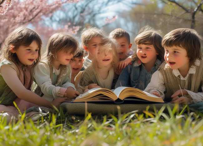 春天儿童古诗 - 少儿春天的古诗诵读