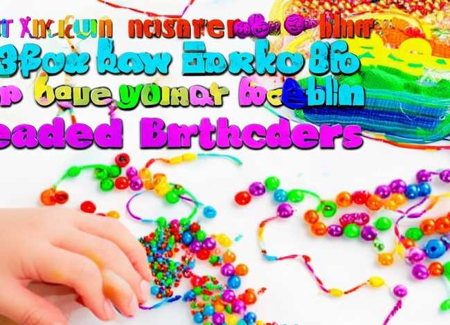 串珠编法儿童 - 串珠手链的编法大全儿童