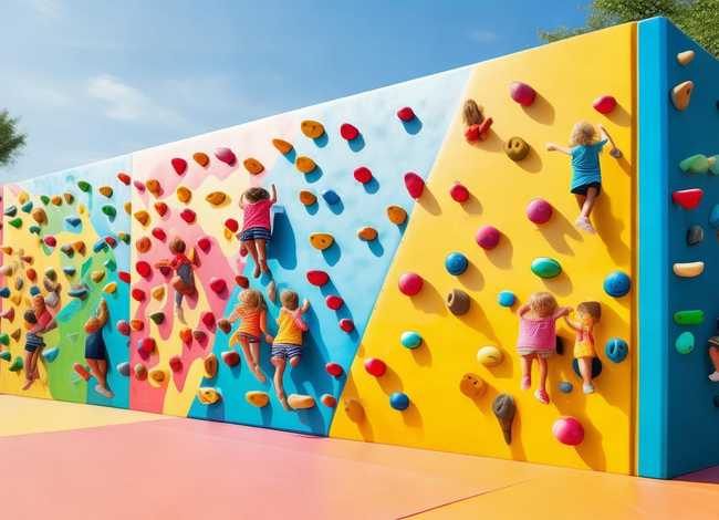 儿童攀岩墙图片 - 儿童攀岩墙图片高清