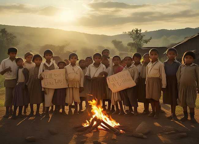 儿童革命故事主题画（儿童革命主题绘画）