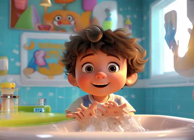 儿童讲卫生动画片视频，讲卫生的动画视频