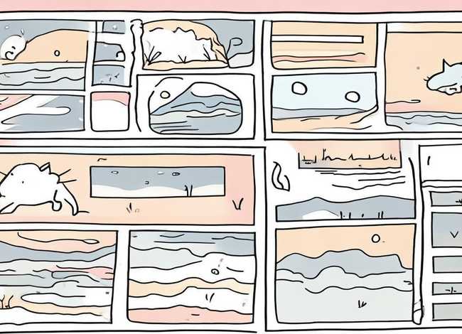 线描绘本故事大全带图片，线描绘本故事简单图案