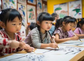 儿童水墨画教程视频 - 儿童水墨画入门教程