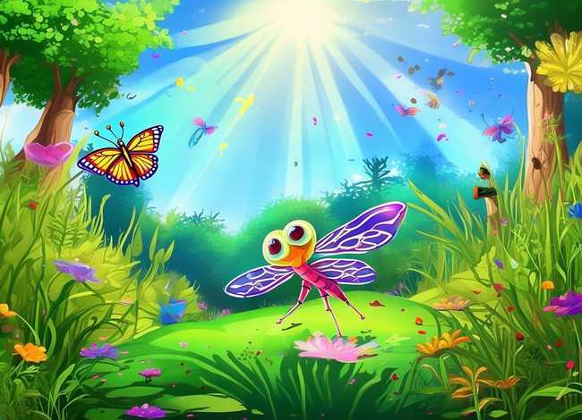 蜻蜓的绘本故事 - 蜻蜓的绘本故事内容