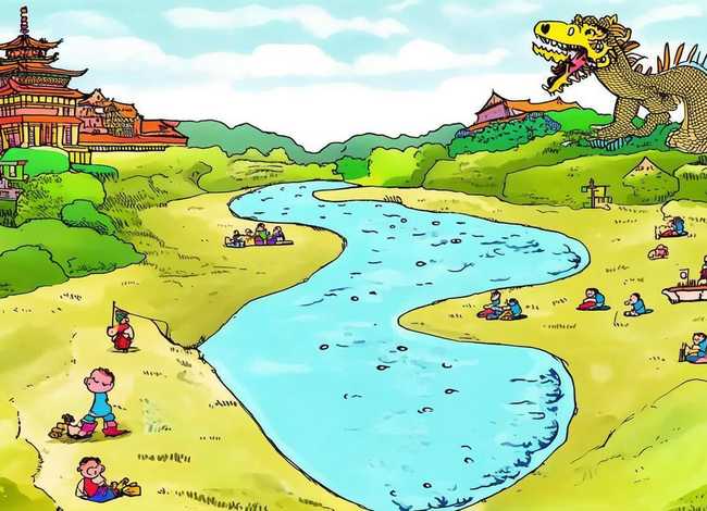 幼儿黄河故事 - 幼儿园黄河故事手抄报