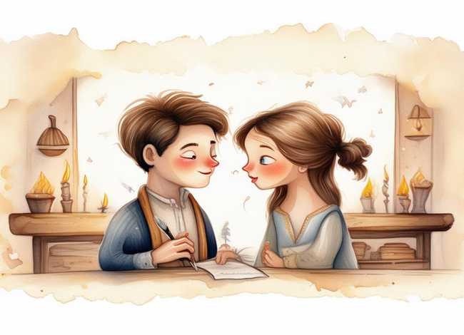 爱的故事书简笔画（爱的故事书简笔画图片）