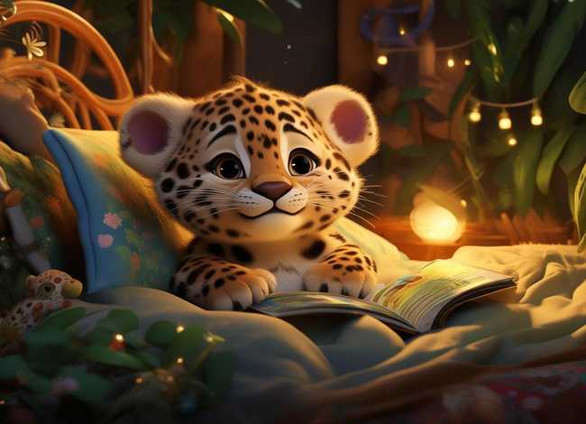豹子故事儿童睡前故事，小豹子睡前故事