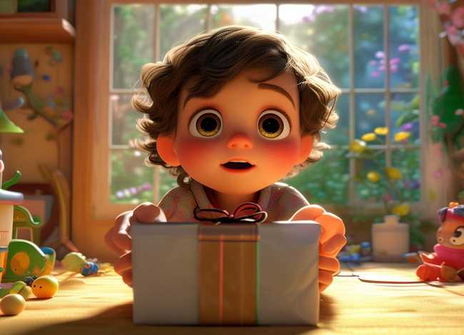儿童绘本故事《礼物》，幼儿绘本故事《礼物》