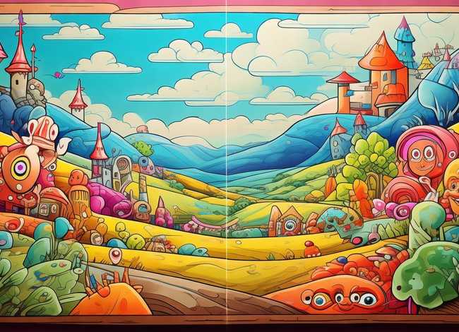 儿童连环画 创意，儿童连环画 创意图片