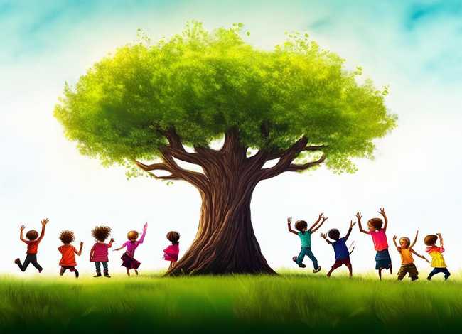 关于儿童长高的宣传图片；关于儿童长高的宣传图片素材