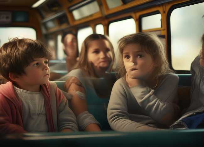 校车上的感人小故事；校车上的感人小故事100字