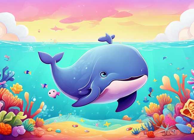 儿童故事鲸鱼的故事；鲸鱼的故事绘本