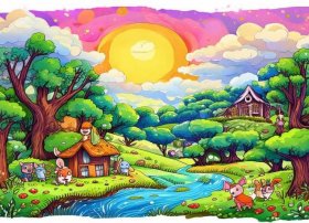 水彩画绘本故事 - 水彩画绘本故事图片