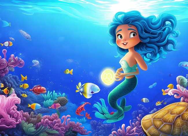 海底的秘密儿童故事、儿童绘本海底的秘密