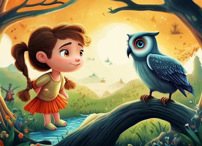 二年级童话故事配画，二年级童话绘画