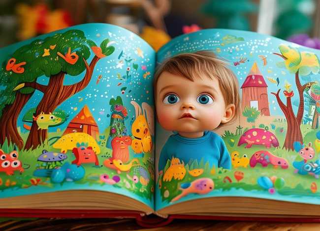 暑期儿童彩绘故事书；幼儿彩绘故事