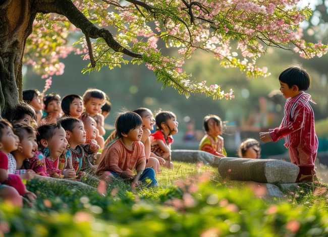 儿童古诗春晓朗诵视频、幼儿春晓古诗朗诵视频