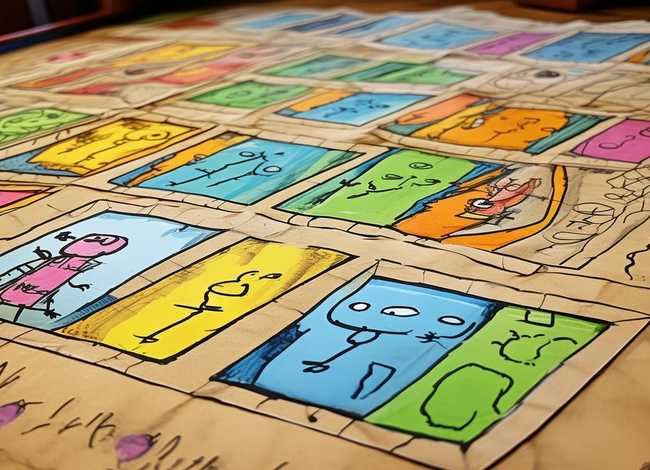 孩子讲故事的简笔连环画（孩子讲故事的简笔连环画怎么画）