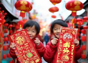 儿童简单对联大全 - 儿童简单对联大全春节