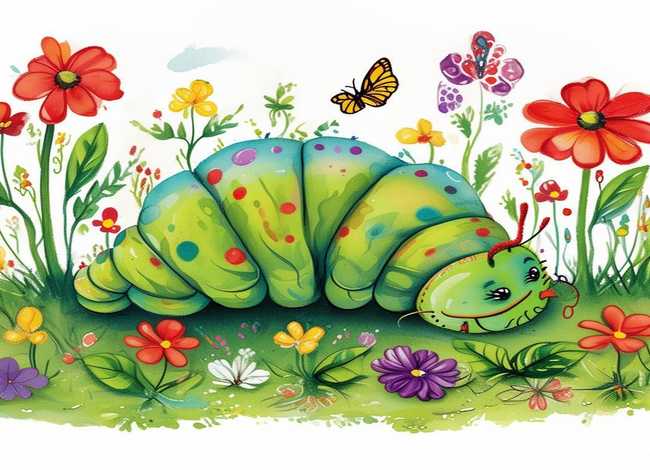 儿童故事毛毛虫 幼儿故事毛毛虫