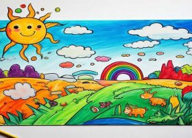 儿童涂色画 儿童涂色画本