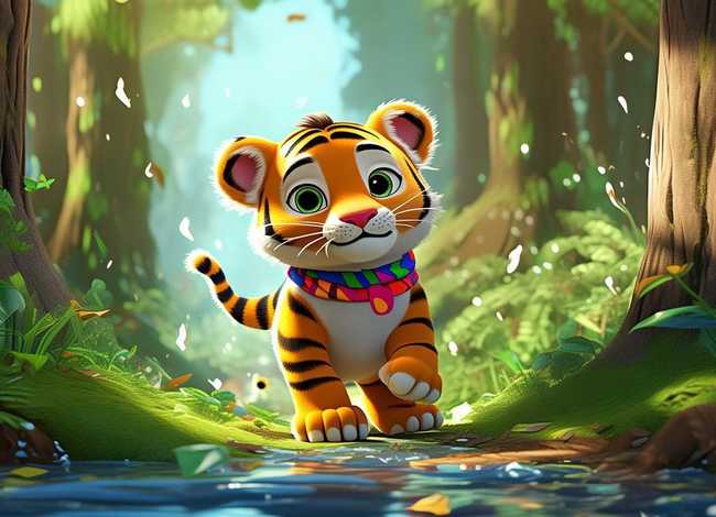 小老虎儿童故事在线听、小老虎历险记故事在线听