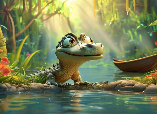 幼儿小鳄鱼的故事视频，幼儿小鳄鱼的故事视频播放