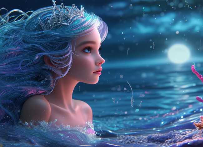 儿童童话故事海的女儿视频、睡前故事海的女儿视频