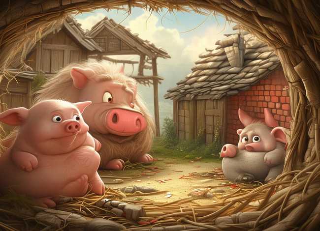 三只小猪，三只小猪故事完整原文