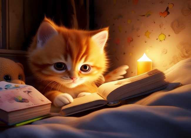 儿童睡前故事猫的故事（宝宝睡前故事小猫的故事）