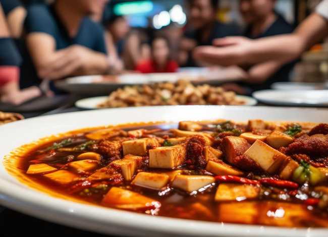 去吃川菜的故事、去吃川菜的故事英语