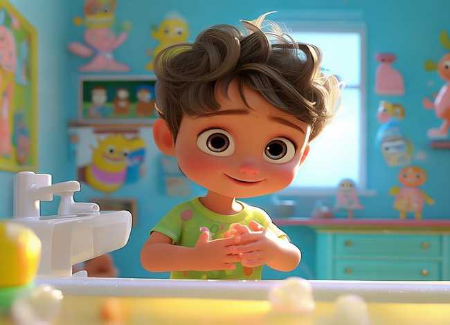 儿童讲卫生动画片视频，讲卫生的动画视频