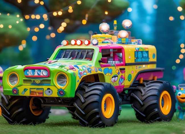 儿童故事怪兽救援车，怪兽车救援队故事