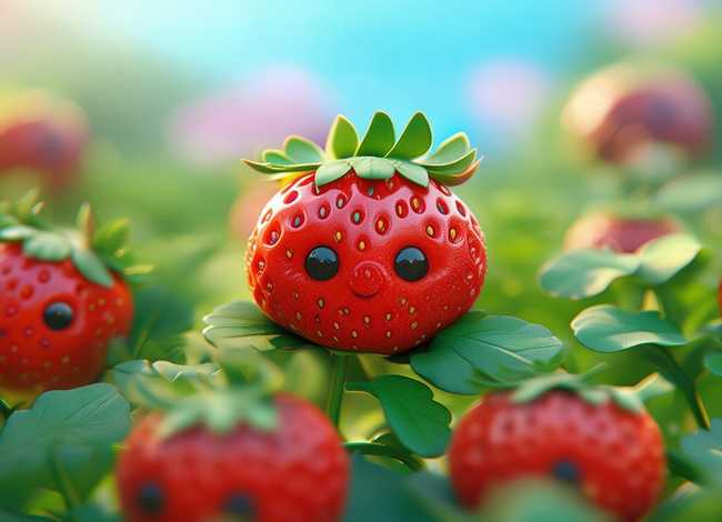 儿童故事草莓的故事；草莓的幼儿故事