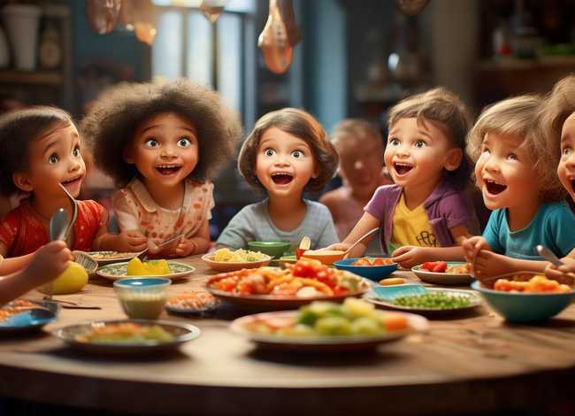 讲儿童吃饭的故事 - 小朋友讲吃饭的故事