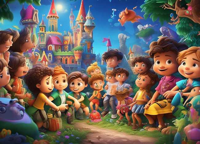 儿童英文故事横屏 - 英文故事少儿