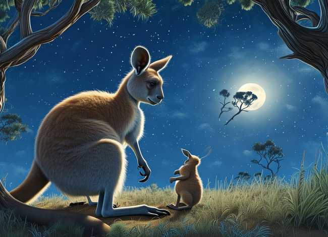 袋鼠的故事睡前故事文字版，袋鼠的故事睡前故事文字版在线听