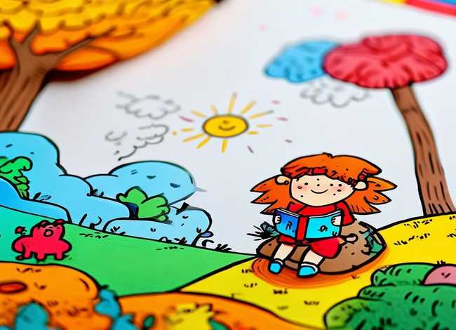 儿童绘本故事简单绘画、儿童绘本画简单画