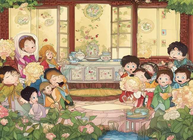 儿童故事红楼梦的故事，少儿故事红楼梦