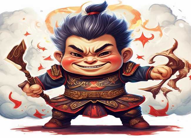 儿童涂绘哪吒；儿童涂绘哪吒怎么画