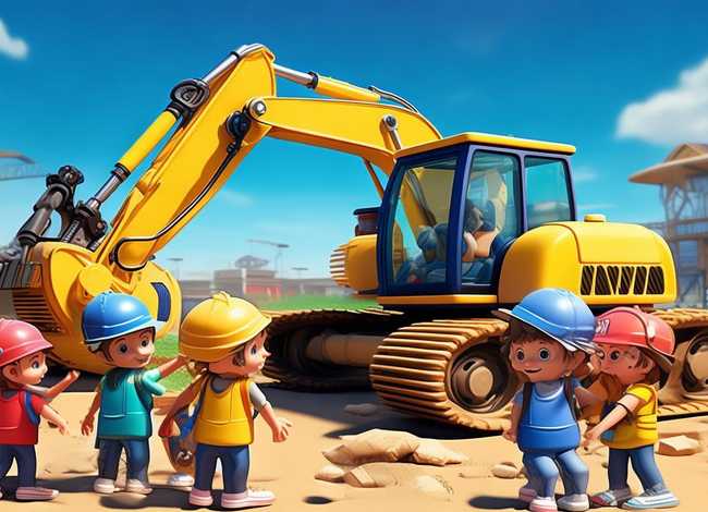 挖掘机的儿童故事文字版 关于挖掘机的幼儿故事