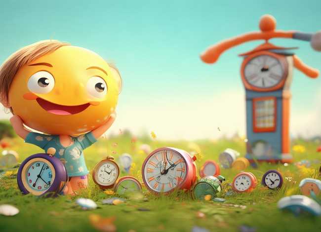 关于时间的儿童绘本故事（关于时间的幼儿绘本故事）